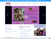 Tablet Screenshot of amicsgais.org